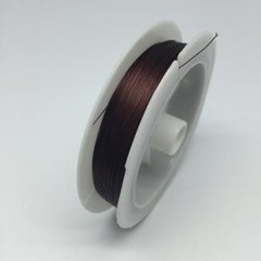Струна ювелірна, 0.38 мм, колір коричневий