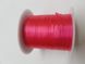 Жилка (багатошарова гумка), рожевий яскравий, 0.8 мм, 10 метрів в котушці