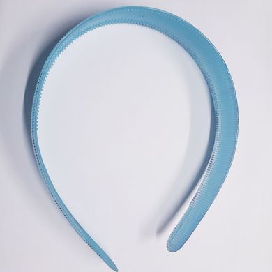 Основа для обруча, ширина 24 мм, пластик, голубой
