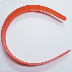 Основа для обруча, ширина 24 мм, пластик, красный
