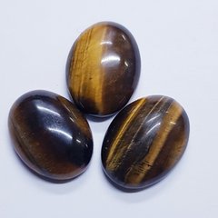 Кабошон из тигрового глаза 16-18*12-13*4-6 мм, из натурального камня, украшение, коричневый