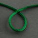Корсетный шнур, круглый, 2 мм, зеленый