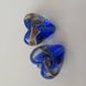 Кулон из Муранского стекла 20*20*13 мм, подвеска, украшение, медальон, синий