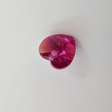 Подвеска из хрусталя Сваровски 10*10*6 мм, кулон, украшение, медальон, розовый