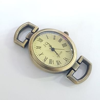 Часы на руку, 49*27*10 мм, на металле, циферблат, бронза