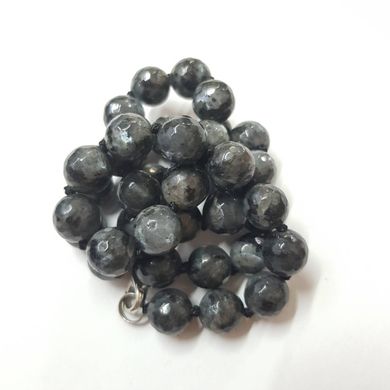 Лабрадор бусины 10 мм, натуральные камни, поштучно, темно-серый