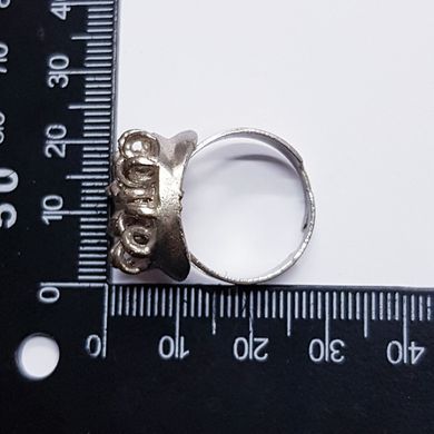 Заготовка для кольца, 26*20*18 мм, перстень, платина
