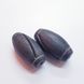 Гагат бусины 33*17 мм, натуральные камни, поштучно, черные