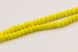 Хрусталь бусины 4 мм, флюорисцентно желтый не прозрачный.