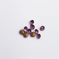 Стразы конусные, 1,8*1,8 мм, поштучно, фиолетовый