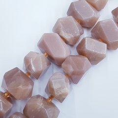 Солнечный камень бусины 12-17*13-16 мм, натуральные камни, поштучно, темно-бежевый