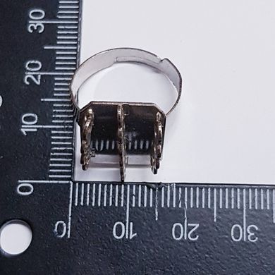 Заготовка для кольца, 20*19*23 мм, перстень, платина