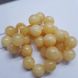 Оникс натуральный бусины 14 мм, натуральные камни, поштучно, желтый
