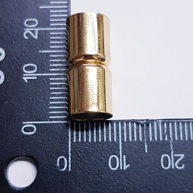 Карабин магнитный, 20*9 мм, из бижутерного сплава, золото