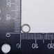 Кольцо для соединения, одинарное, 6*0,8 мм, из бижутерного сплава, фурнитура, серый