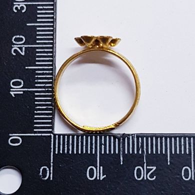 Заготовка для кольца, 20*9*19 мм, перстень, золото
