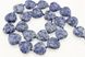 Азурит бусины 18*18 мм, натуральные камни, поштучно, голубые