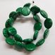Малахит прессованный бусины ~18 мм, натуральные камни, поштучно, зеленые