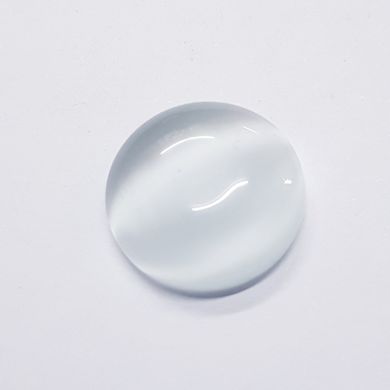 Кабошон из кошачьего глаза 21*6 мм, из натурального камня, украшение, белый