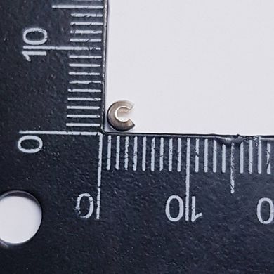 Обжиматель для нитки, узелка, кримп, металлический 2*4*3 мм, поштучно, серебро