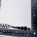 Колье подвес, из хрусталя и цепи, длина изделия около 43 см, колье, ожерелье, черные