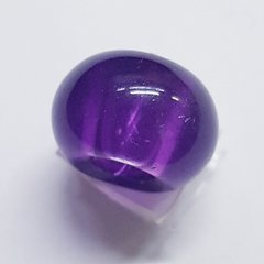 Бусины Пандора, 10*15 мм, стекло, прозрачный, фиолетовый