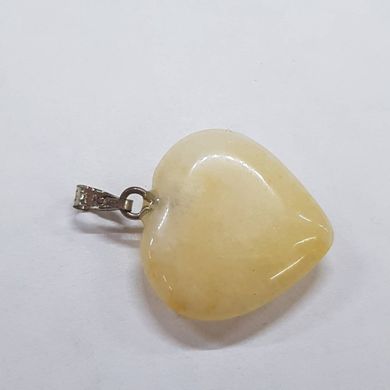 Кулон из солнечного камня ~19*19*5 мм, из натурального камня, подвеска, украшение, медальон, бледно-желтый
