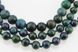 Азурмалахит бусины 6 мм, натуральные камни, поштучно, сине-зеленый