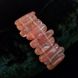 Браслет из натурального камня кварц арбузик на резинке, размер изделия около 17 см, натуральные камни, розовый.