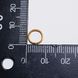 Кольцо для соединения, одинарное, 8*1 мм, из бижутерного сплава, фурнитура, золото