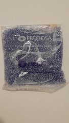 Бисер чехия Preciosa, размер 10, упаковка ~50 гр, с свечением внутри, лавандово-синий