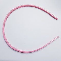 Основа для обруча, толщина 3 мм, пластик, розовый
