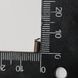 Концевик-пружинка металлический, из бижутерного сплава, 7*3 мм, черный