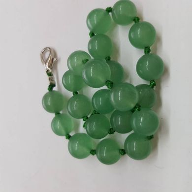 Нефрит бусины 10 мм, натуральные камни, поштучно, светло-зеленый