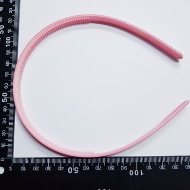 Основа для обруча, толщина 5 мм, пластик, розовый