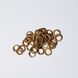 Кольцо для соединения, одинарное, 4*0,8 мм, из бижутерного сплава, фурнитура, золото