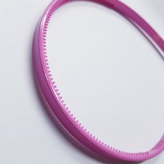 Основа для обруча, толщина 5 мм, пластик, светло-фиолетовый