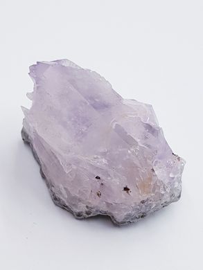 Аметист 41*33*35 мм, кристалл из натурального камня, друзы, куски, минерал, сиреневый с серым