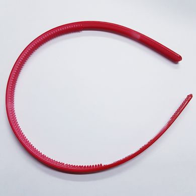 Основа для обруча, толщина 5 мм, пластик, красный