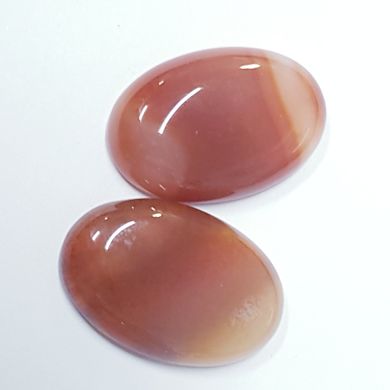 Кабошон из сердолика 30*20*7 мм, из натурального камня, украшение, коричневый