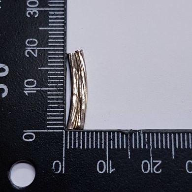 Трубочка металлическая 17-19*2 мм, поштучно, платина