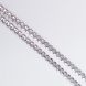 Цепь нержавеющая сталь змея, размер 1.2 мм, длина 46 см, металлическая, бижутерная, декоративная, цвет платина