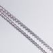 Цепь нержавеющая сталь змея, размер 1.2 мм, длина 46 см, металлическая, бижутерная, декоративная, цвет платина