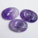 Кабошон из аметиста 25*17*5 мм, из натурального камня, украшение, фиолетовый