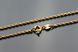 Ланцюг нержавіюча сталь кордовий, розмір ланки 1.2 * 1.2 мм, довжина 60 см, металевий, бижутерний, декоративний, колір золото