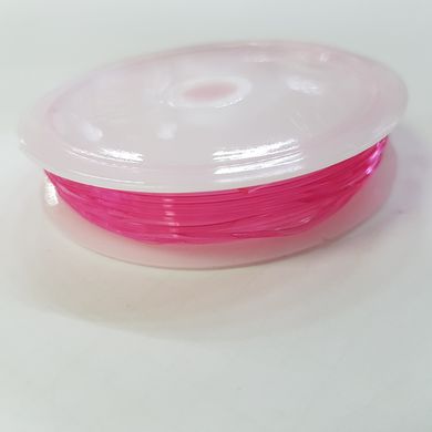 Силіконова нитка, 1 мм, рожева